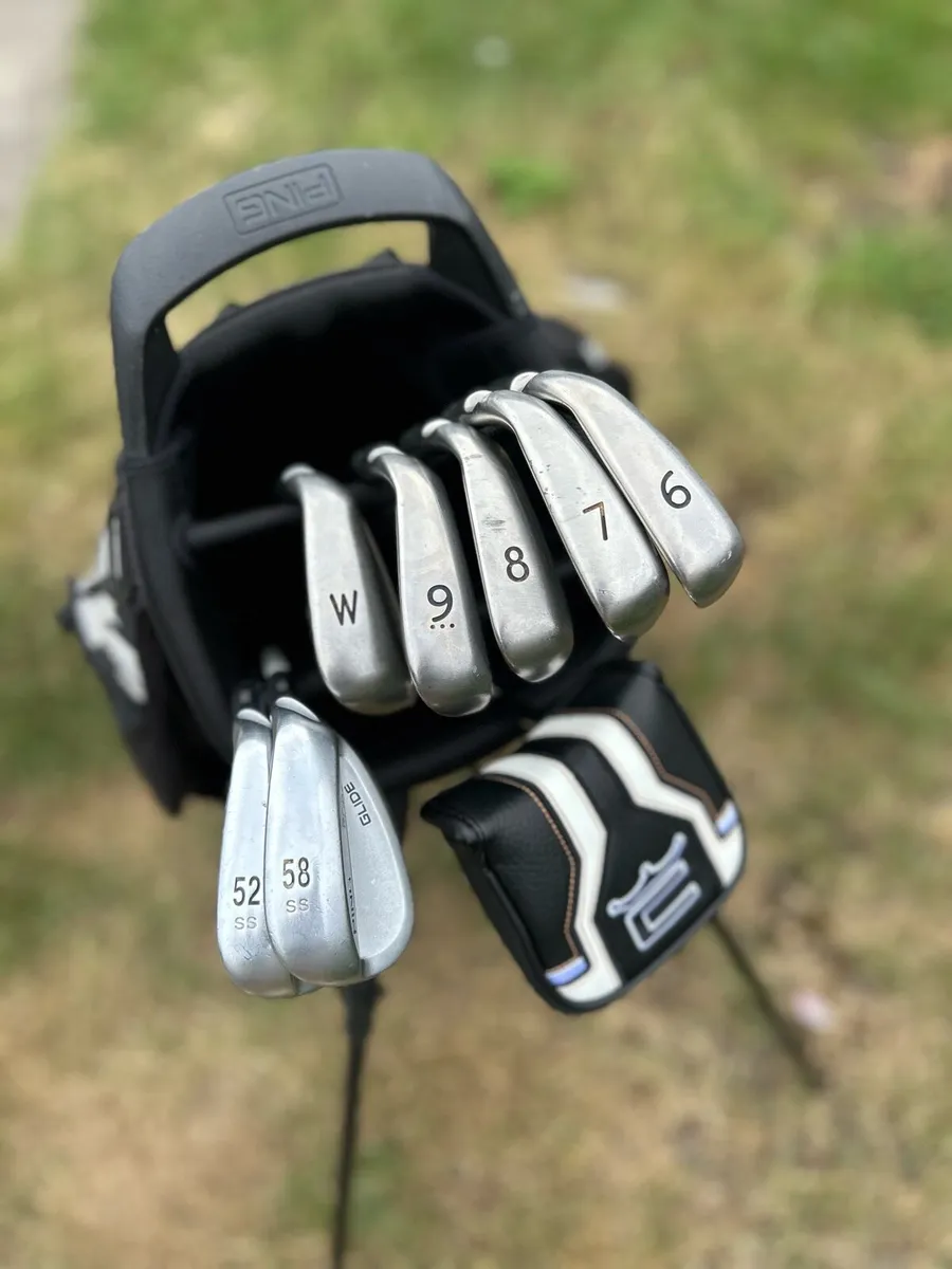 Full set of Ping G golf clubs - Image 3