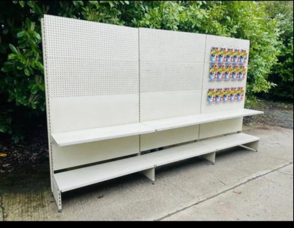 SHOP RETAIL SHELVING AND ACCESSORIES LARGE QTY - Image 2