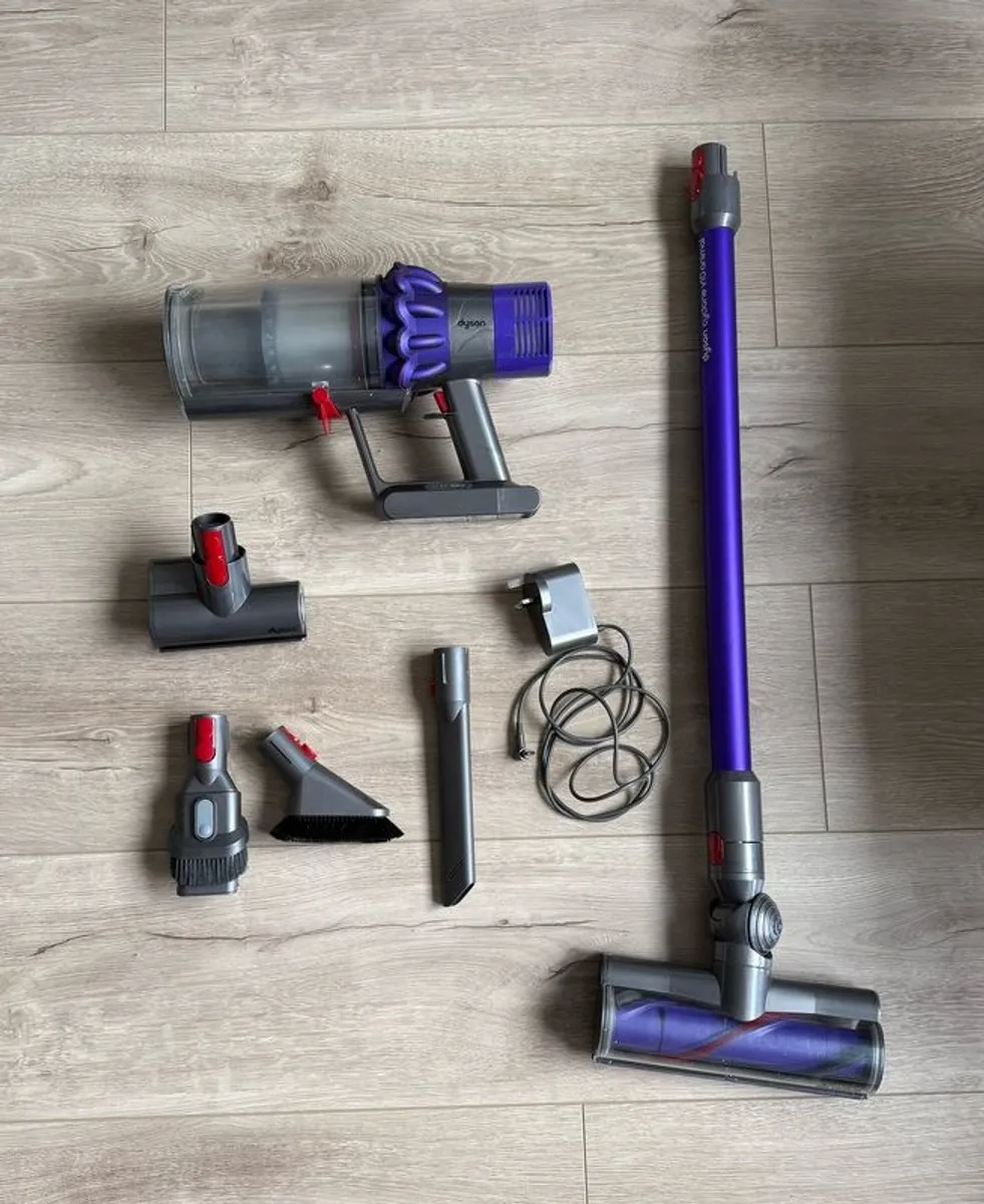Dyson Cyclone V10 Animal Cordless Vacuum + Attachments & Charger - Image 1