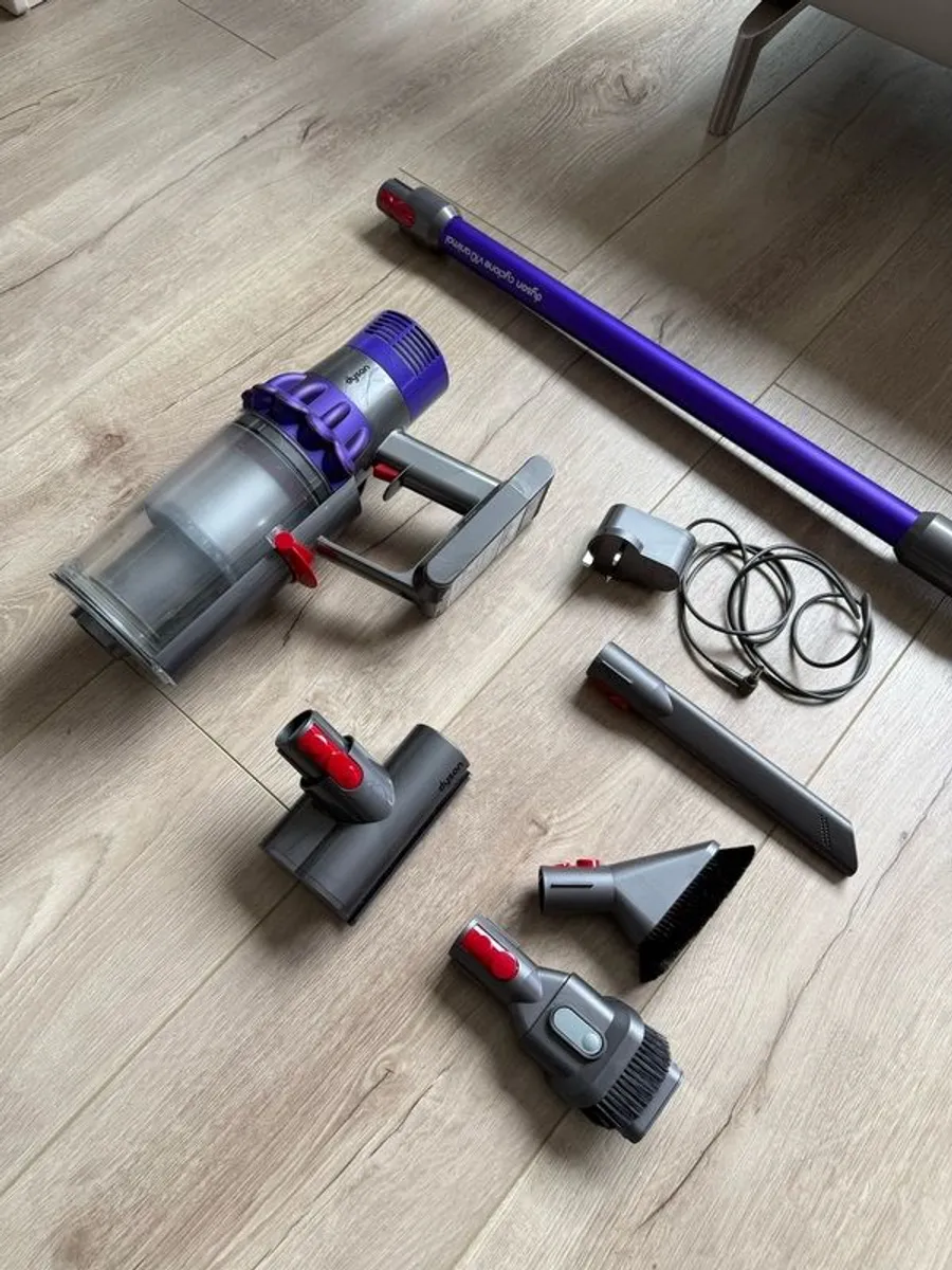 Dyson Cyclone V10 Animal Cordless Vacuum + Attachments & Charger - Image 2