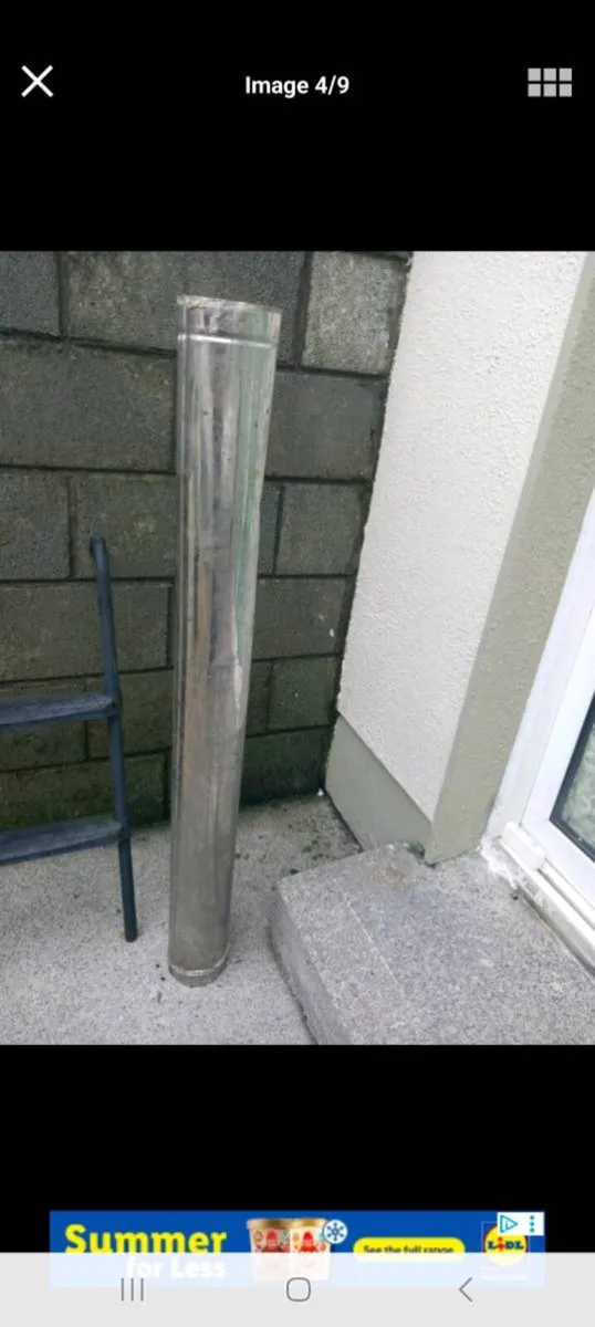 Stainless steel chimney flue - Image 1