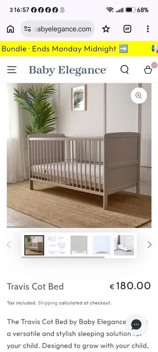 Baby Elegance Bed - Image 1