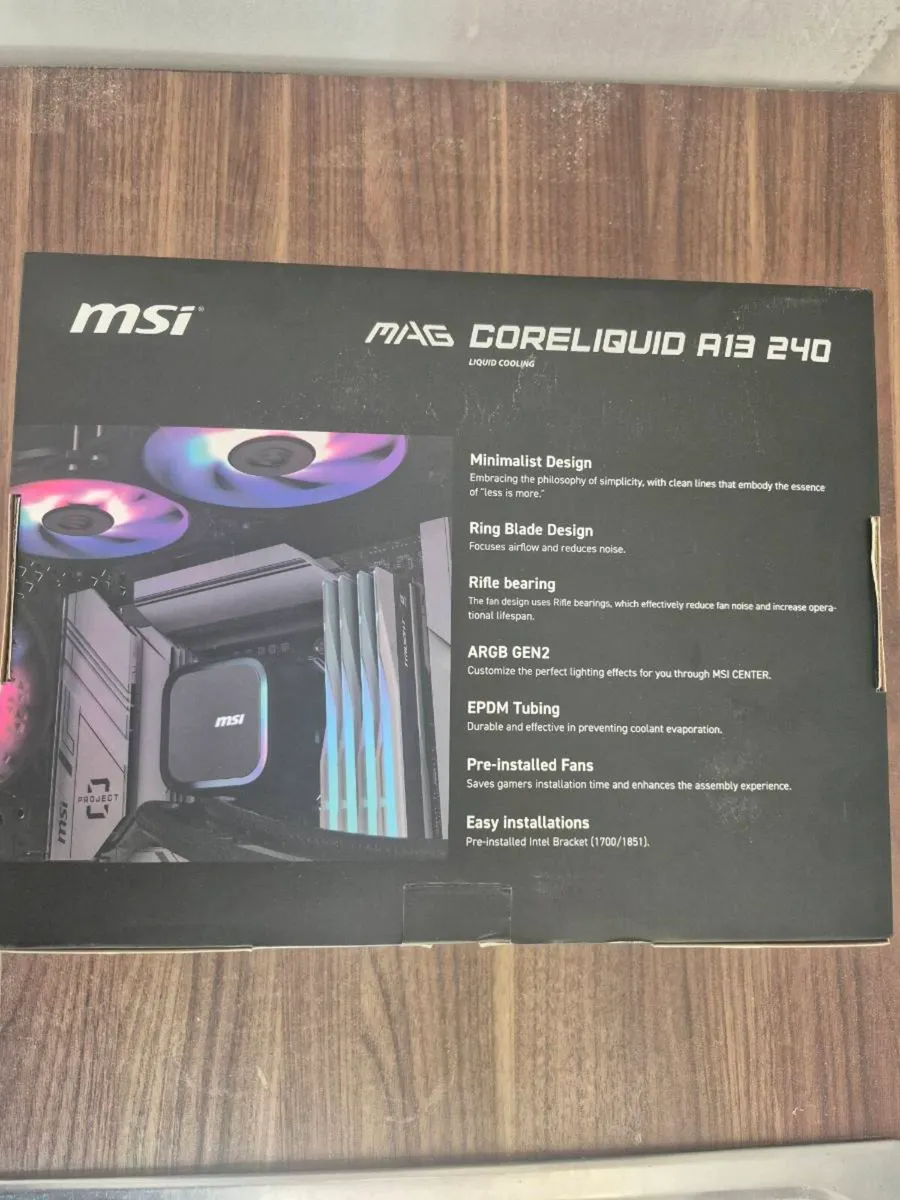 MSi a13 240mm Liquid Cooler - Image 2