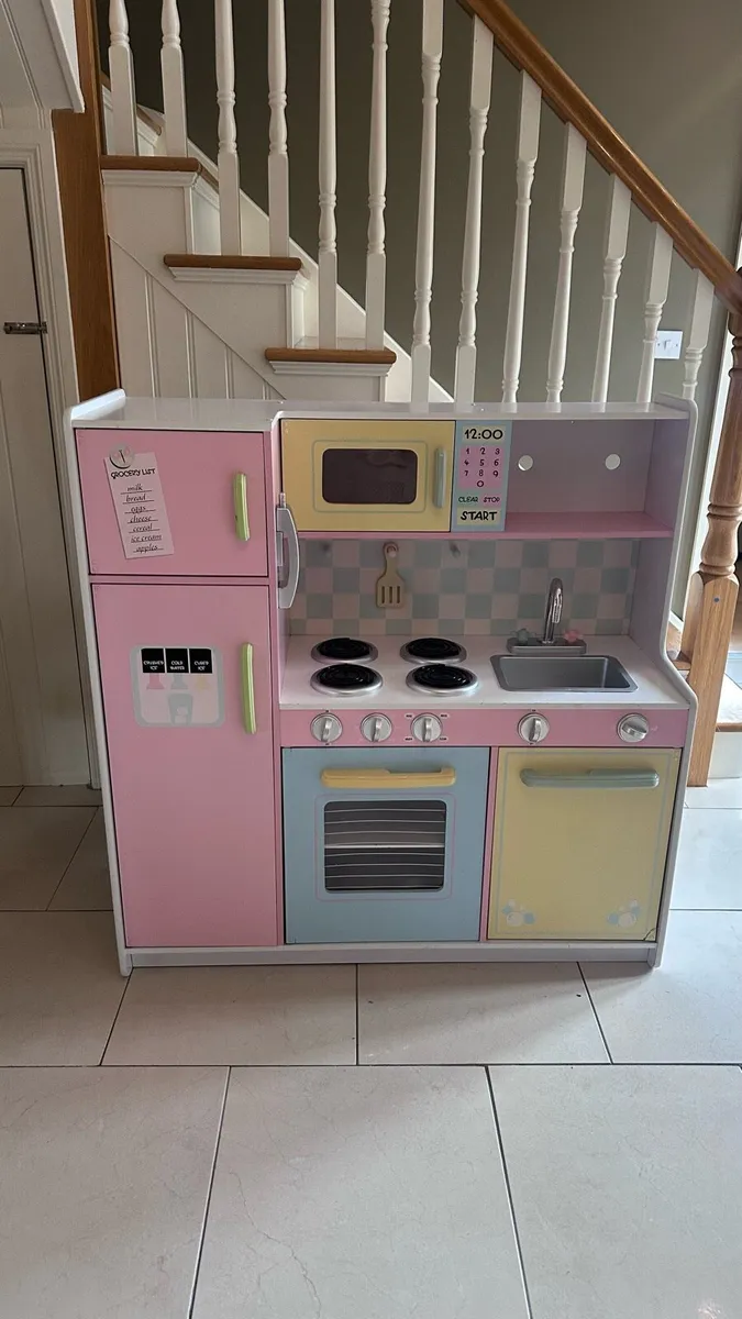 Wooden Play Kitchen - Image 1