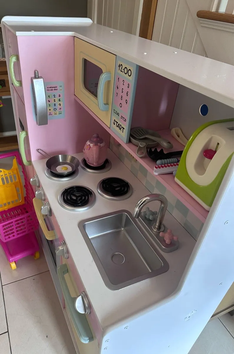 Wooden Play Kitchen - Image 3