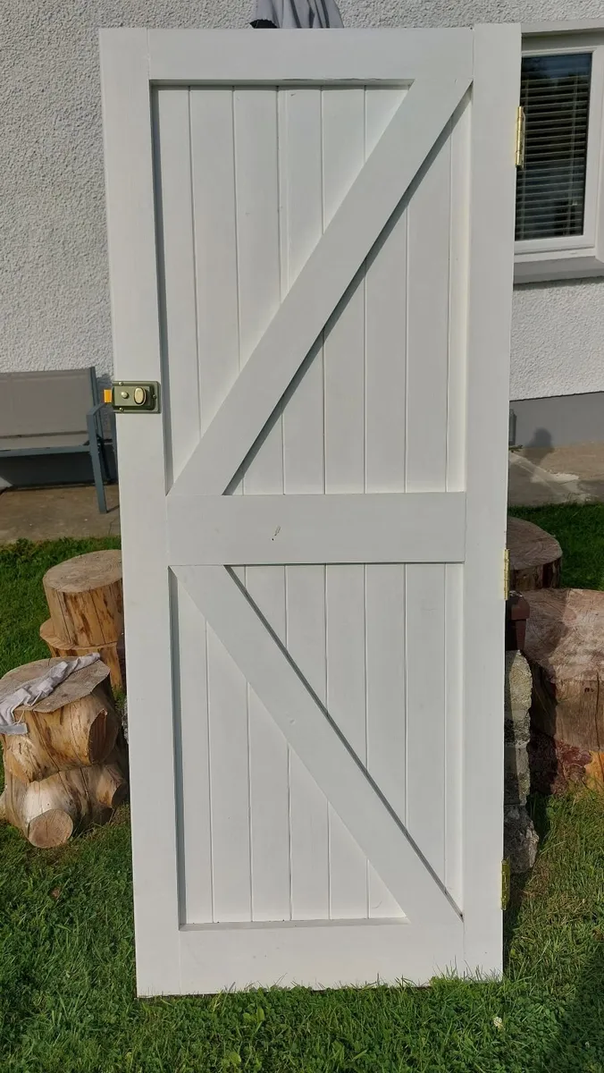 Solid Wooden Door - Image 1