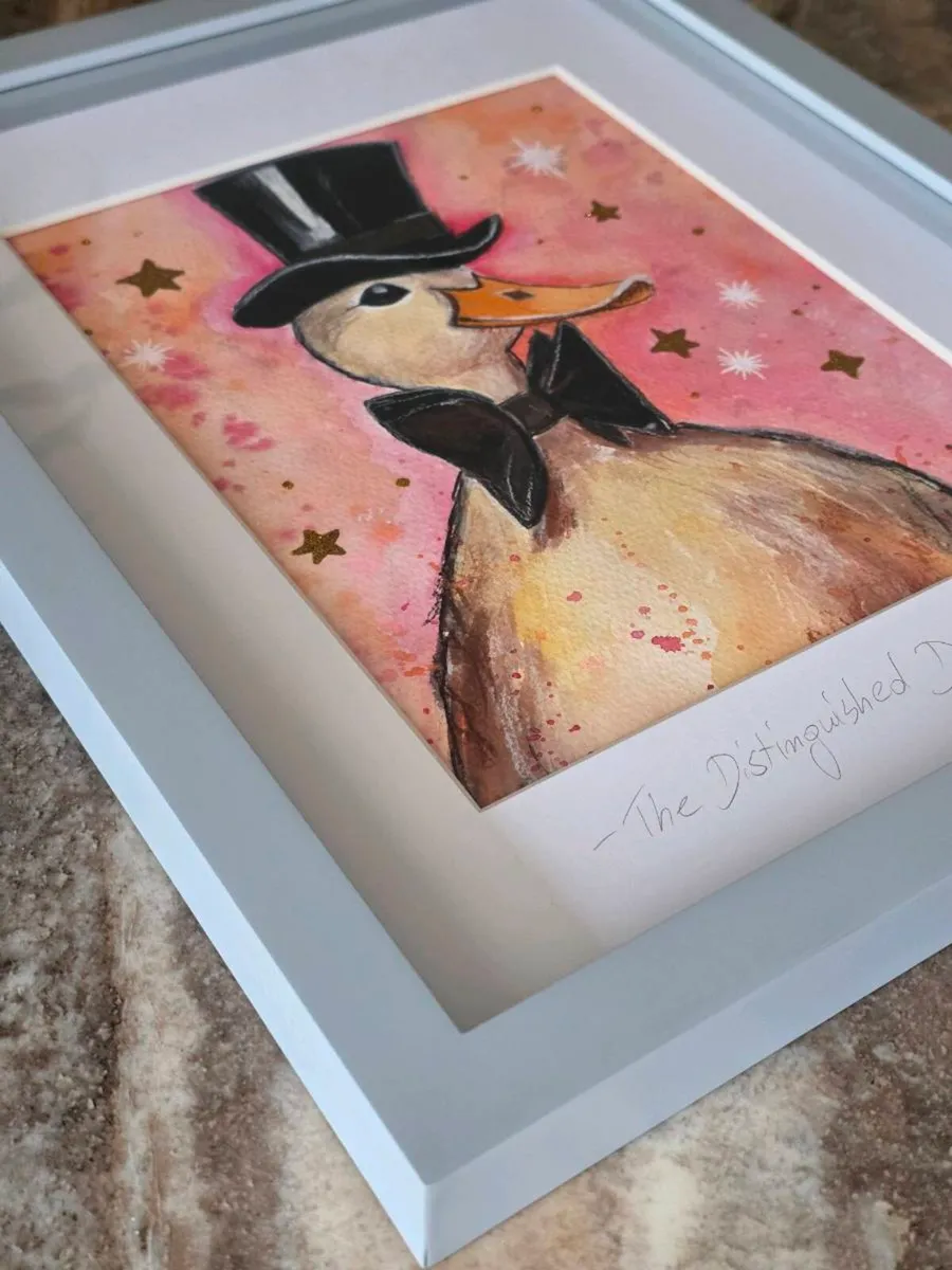 Original mixed media painting. - Image 3