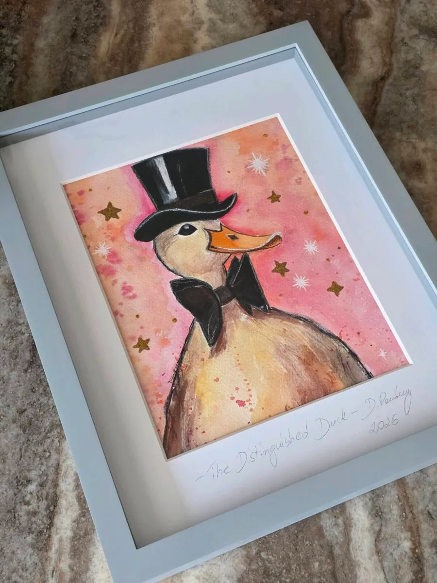 Original mixed media painting. - Image 4