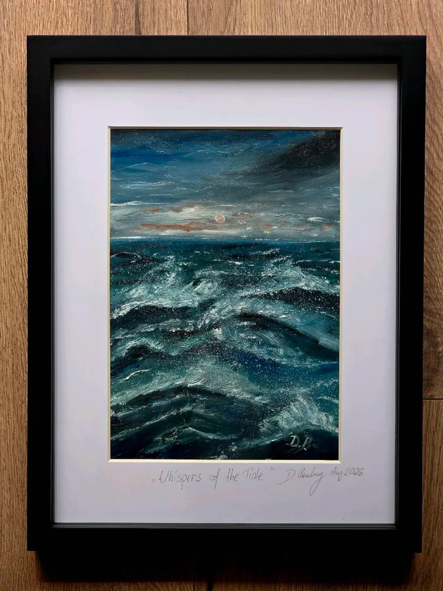 Whispers of the Tide.  Original oil painting. - Image 1