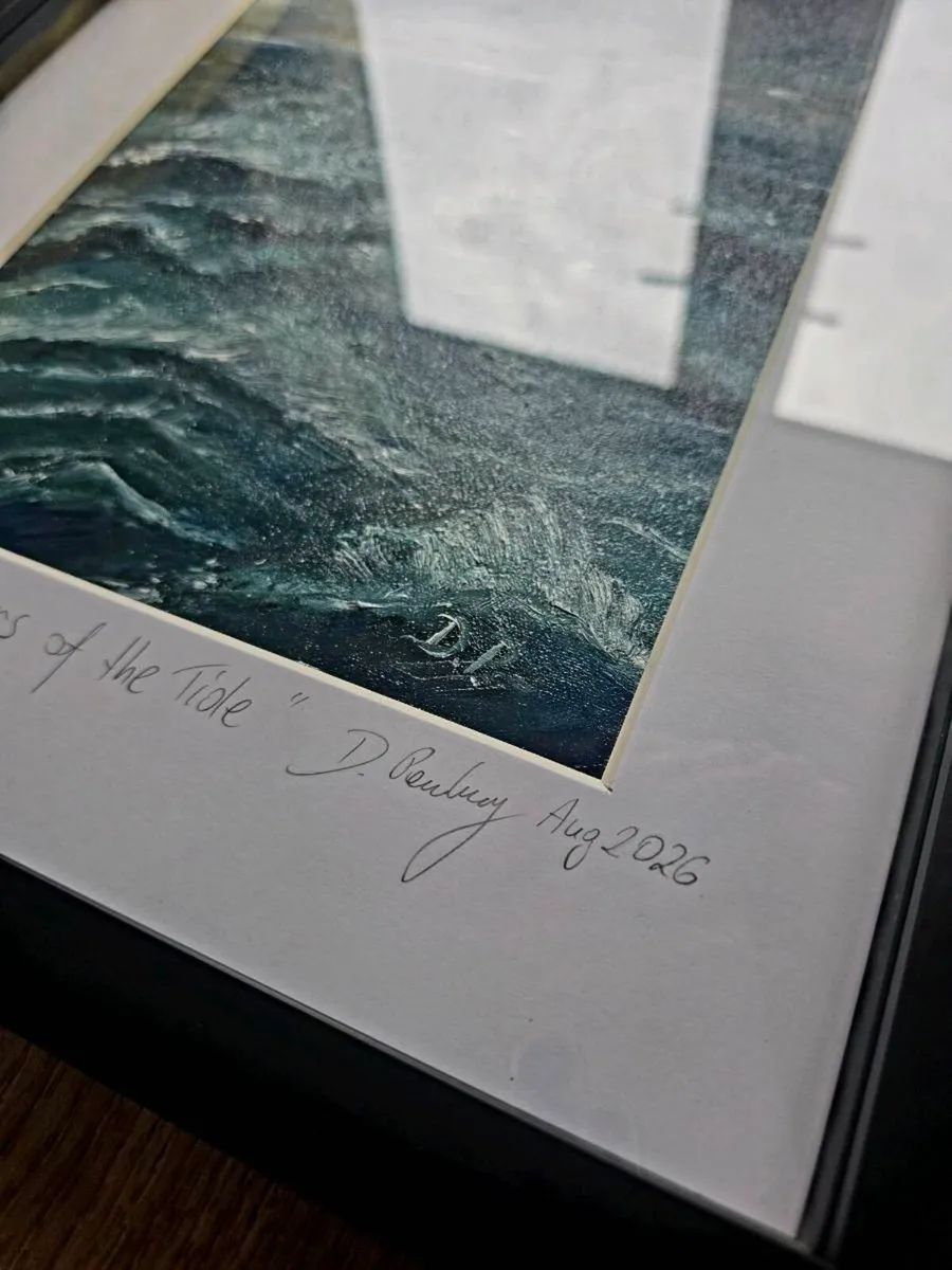 Whispers of the Tide.  Original oil painting. - Image 4