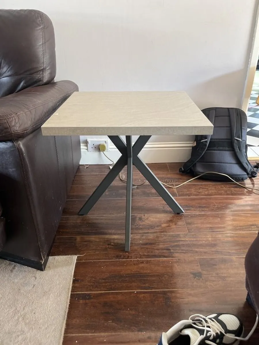 Modern Gray Coffee and End Table - Image 4