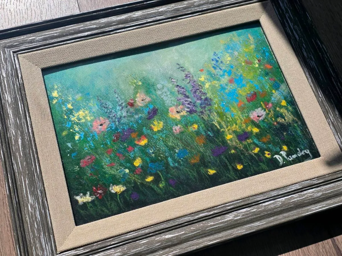In Bloom. Original painting. - Image 2