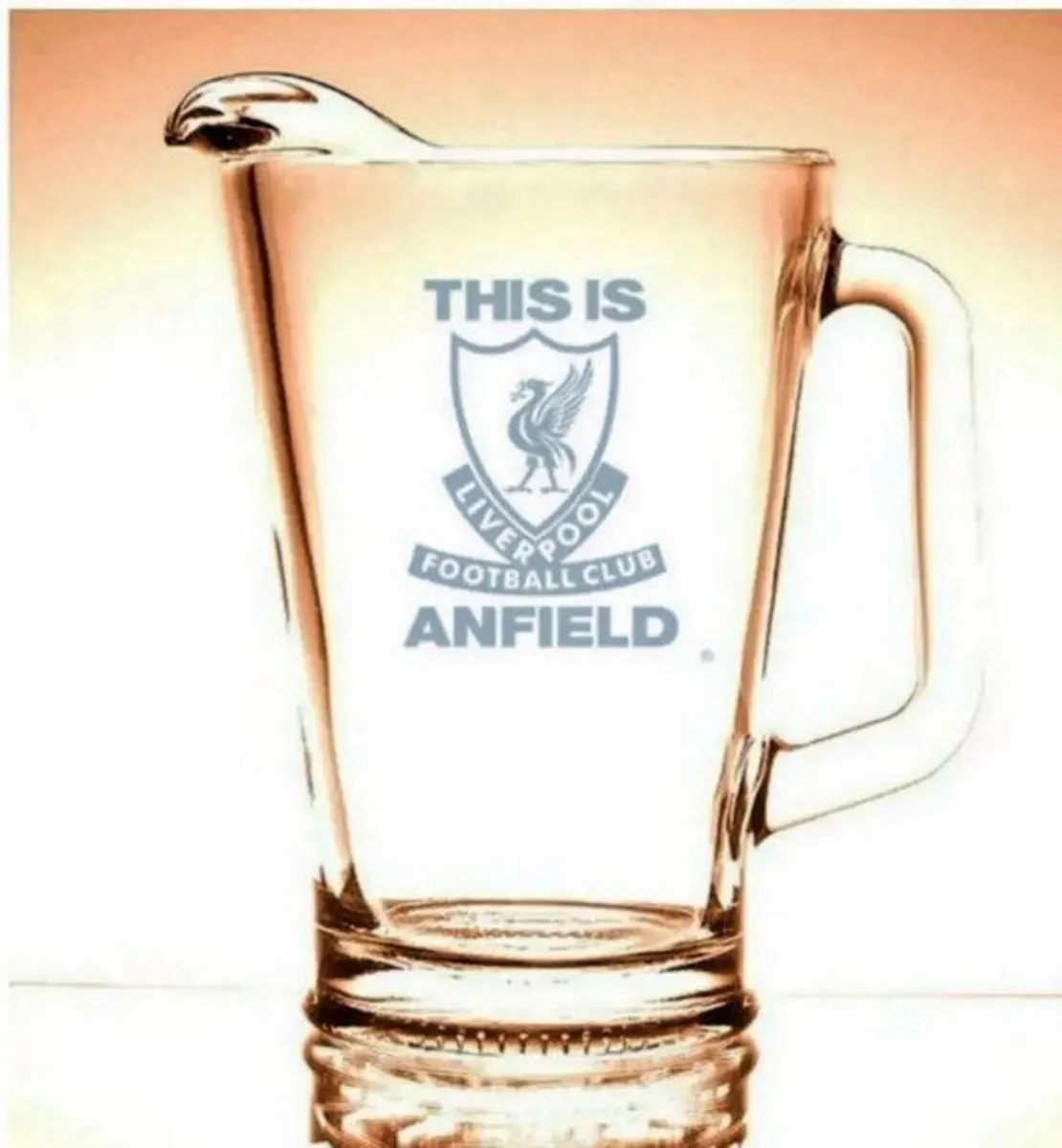 Premium Glass Football Club Pitchers-Ex Display - Image 3