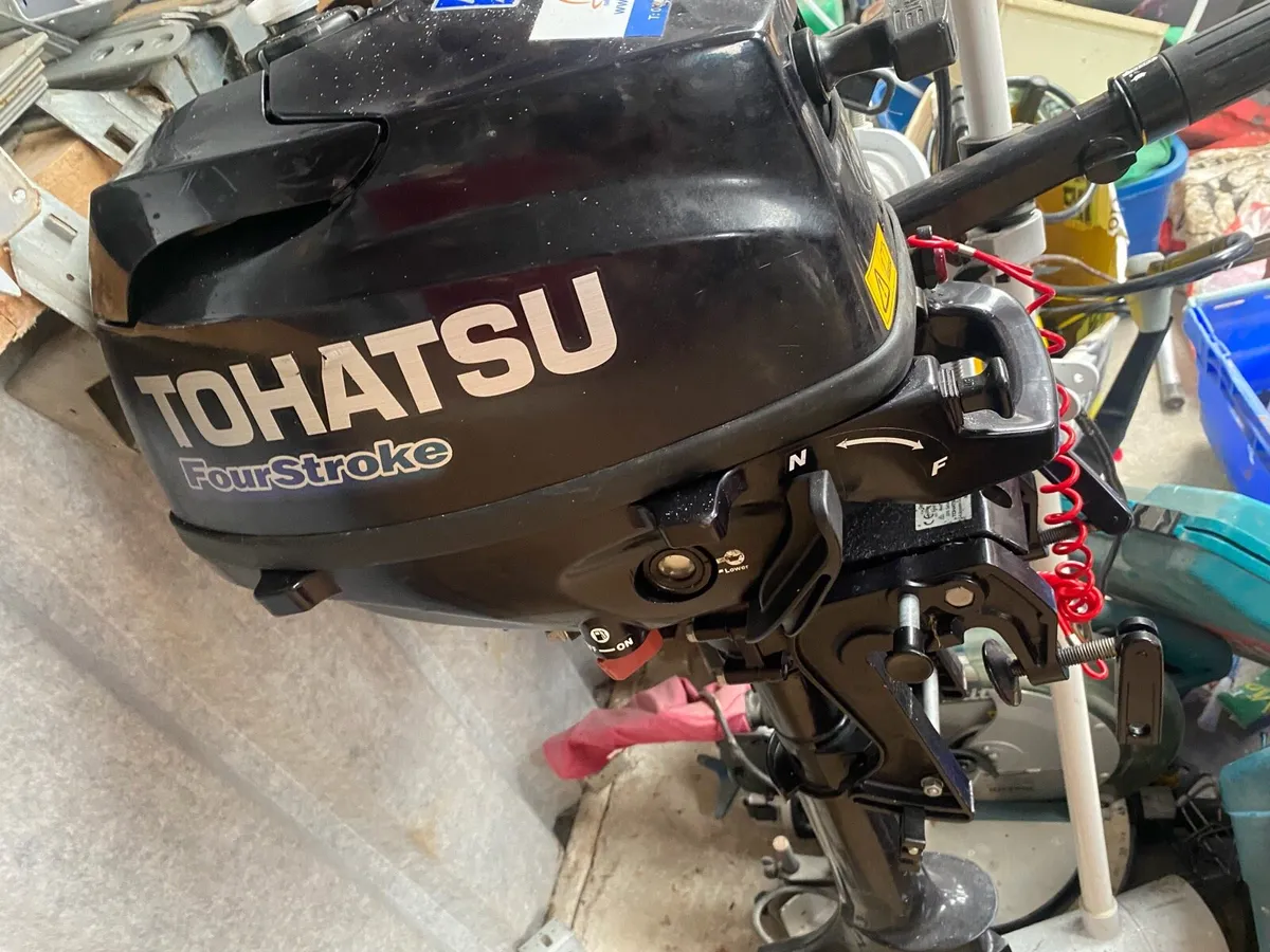 Tohatsu 3.5hp 4 stroke outboard engine - Image 2