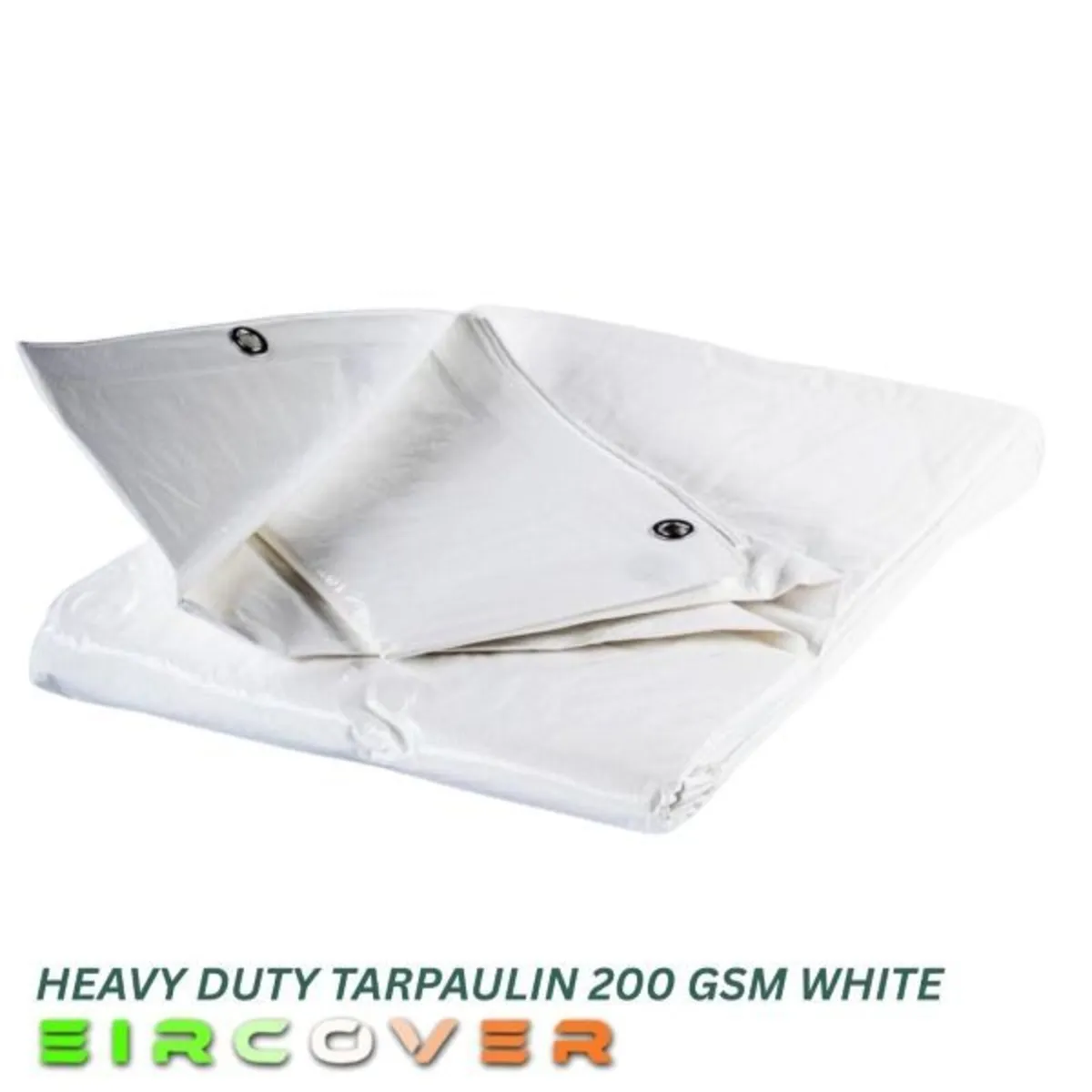 Heavy Duty Tarpaulin 13m x 15m (43' - 49') 200 gsm - Image 1