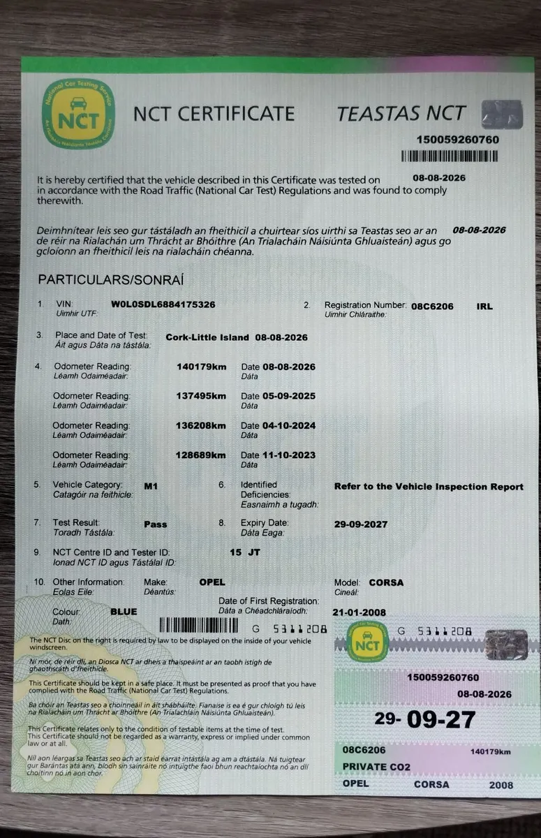 Opel corsa 2008 manual - Image 2