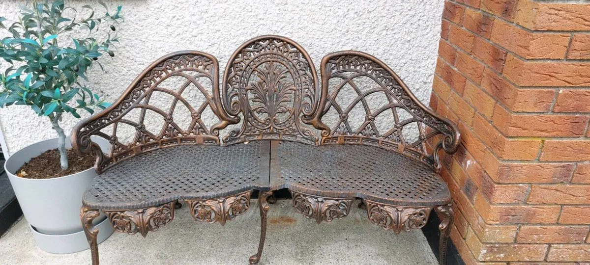 Cast iron bench - Image 2