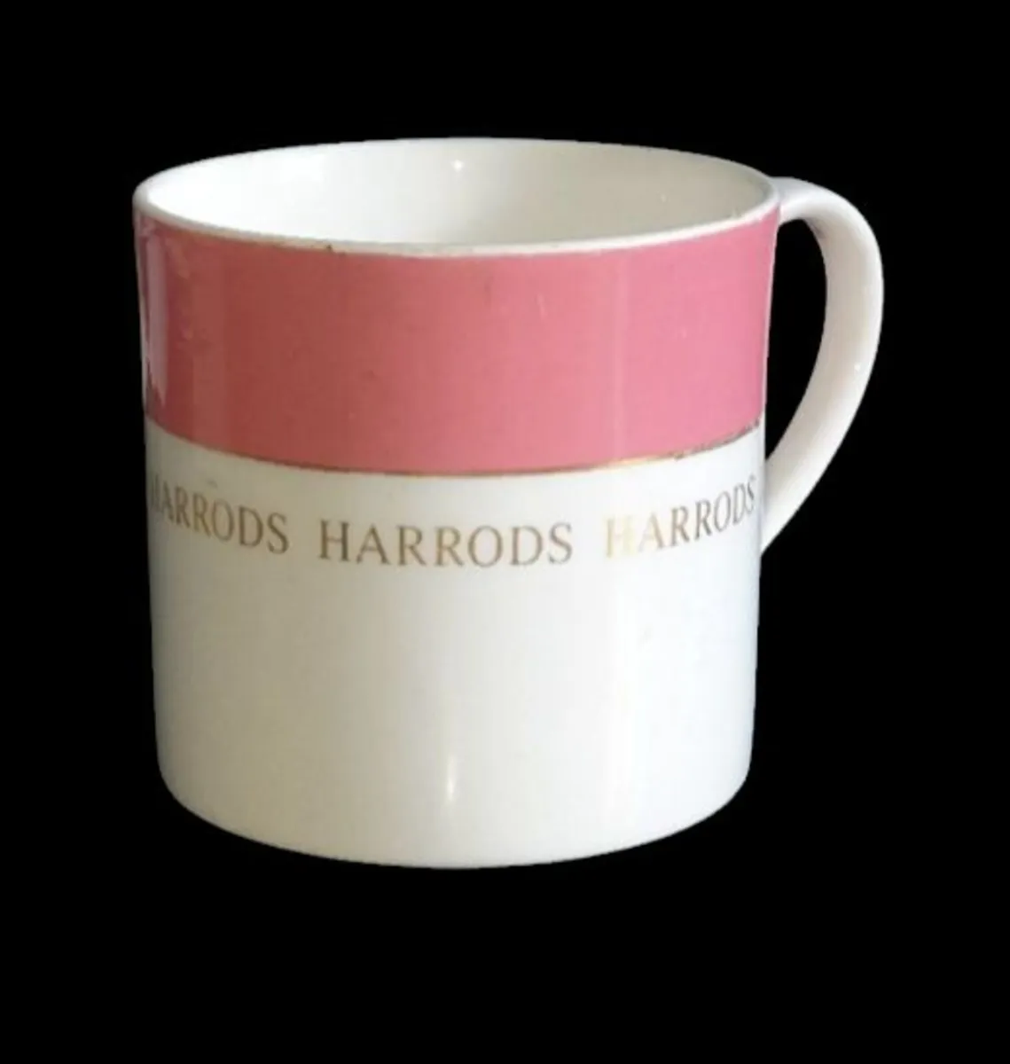 Harrods Fine Bone China Mug – Pink & Gold - Image 4
