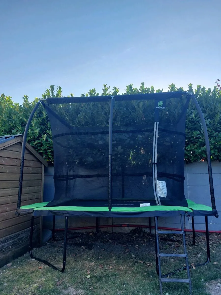 10ft x 7.5ft Rectangular Trampoline - Image 1