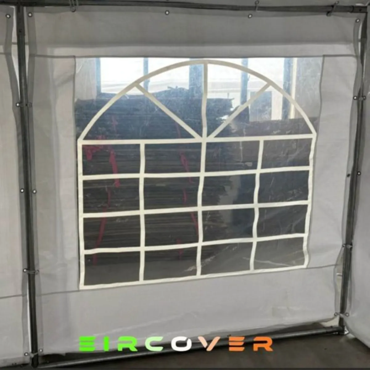 Premium Marquee 5m x 6m PVC  with Ground Bars - Image 3