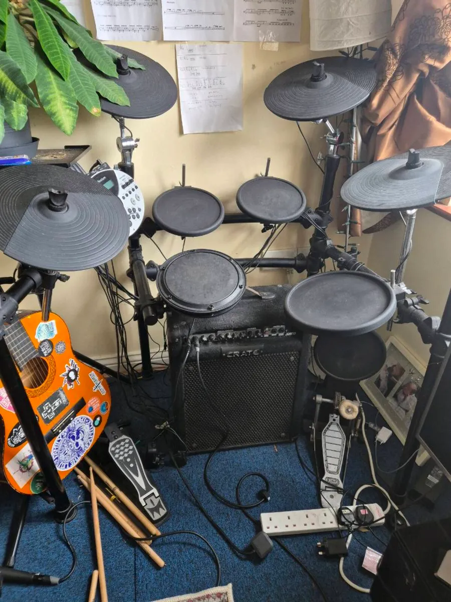 Millenium MPS-600 Electronic Drum Kit + Crate 50W - Image 2