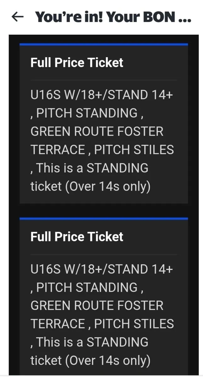 Bon Jovi Tickets X 2 - 30th August, Croke Park - Image 2