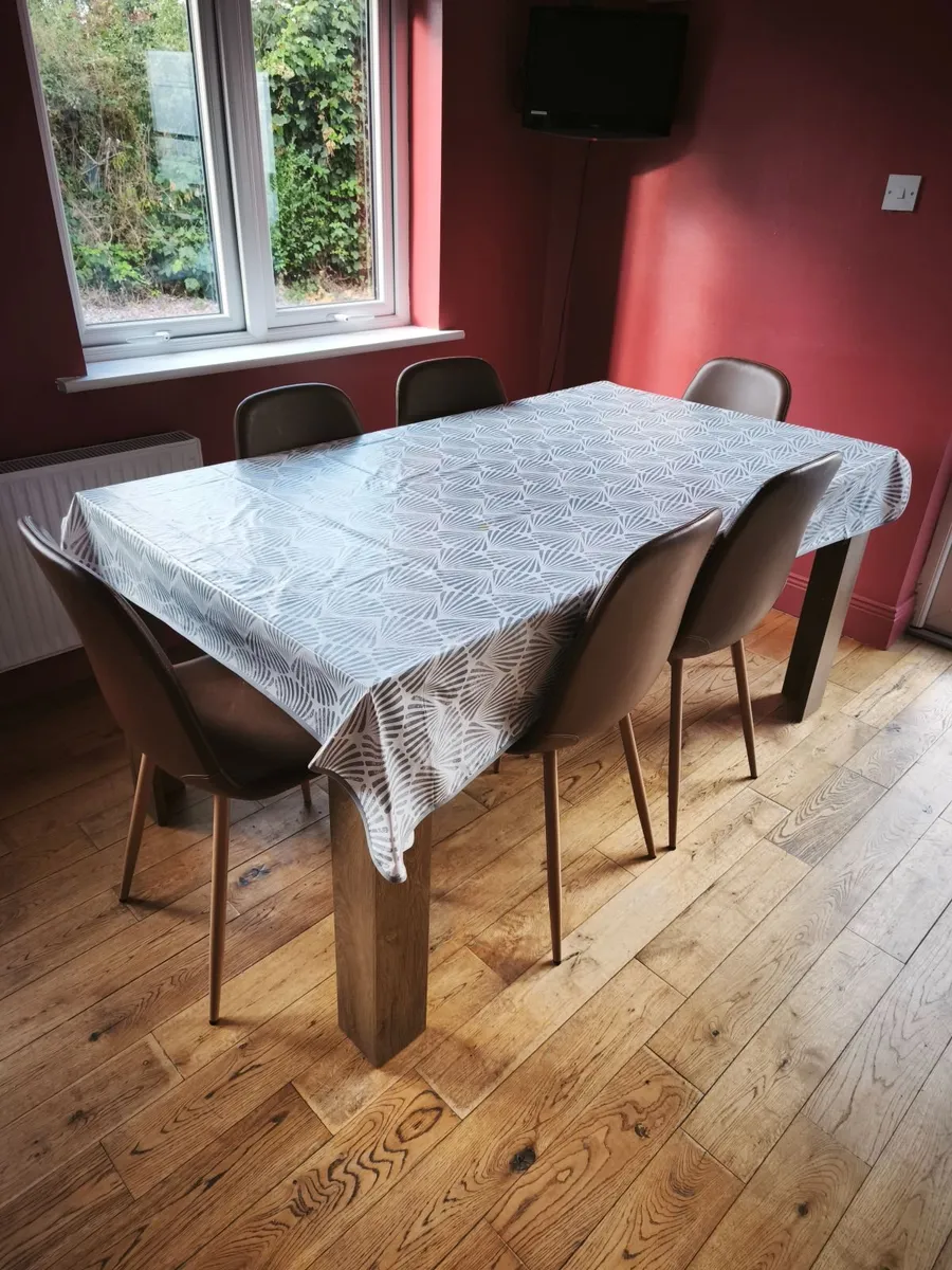 Dining Table &  6 Chairs - Image 1