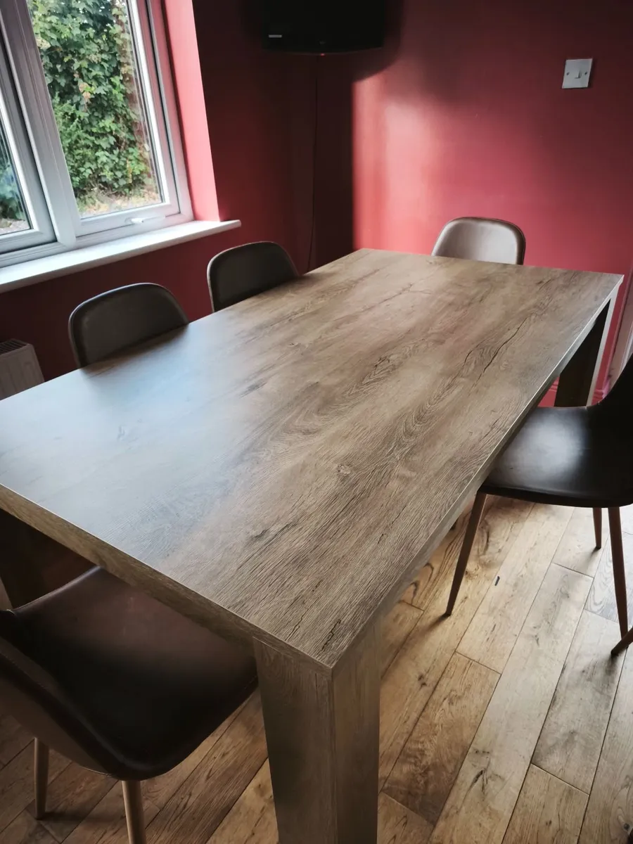 Dining Table &  6 Chairs - Image 3