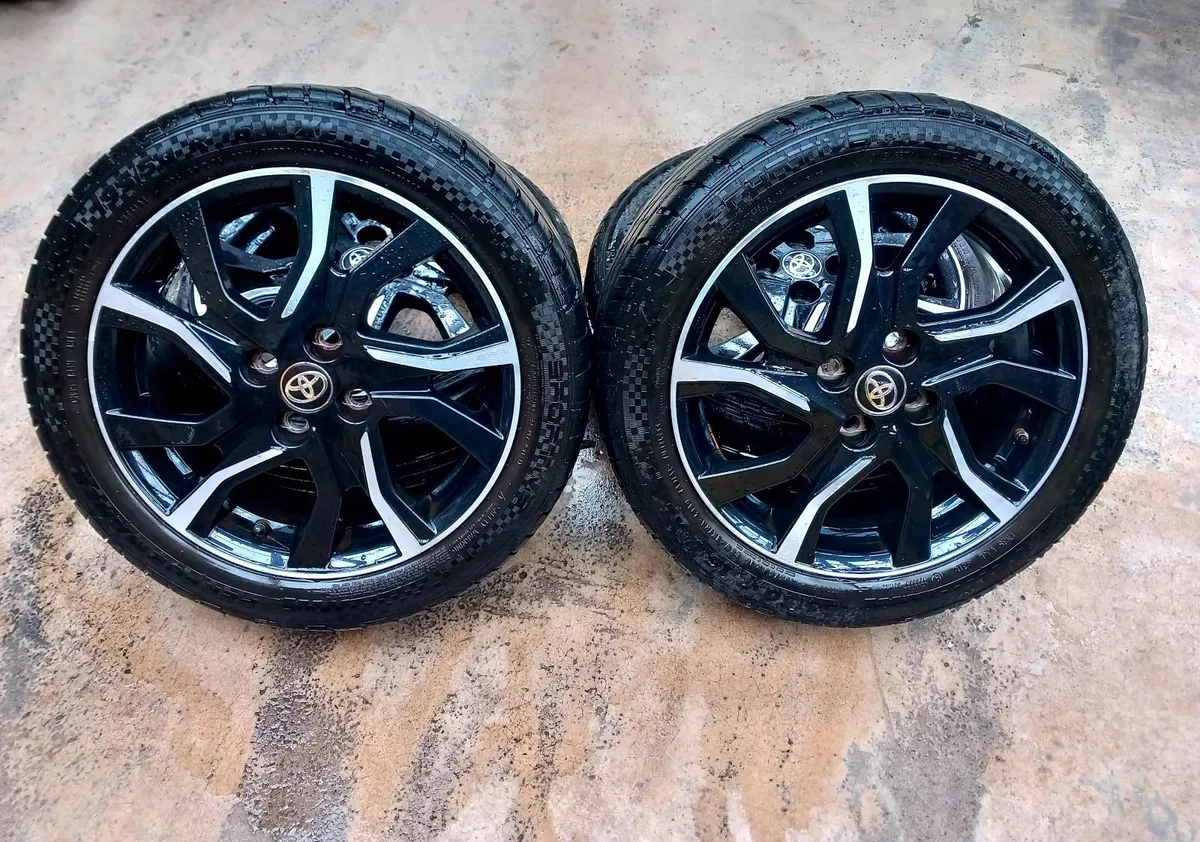 4x100 Like New Wheels & Tyres 16inch - Image 1