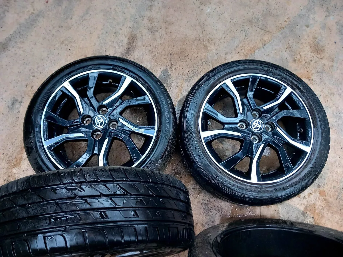 4x100 Like New Wheels & Tyres 16inch - Image 2