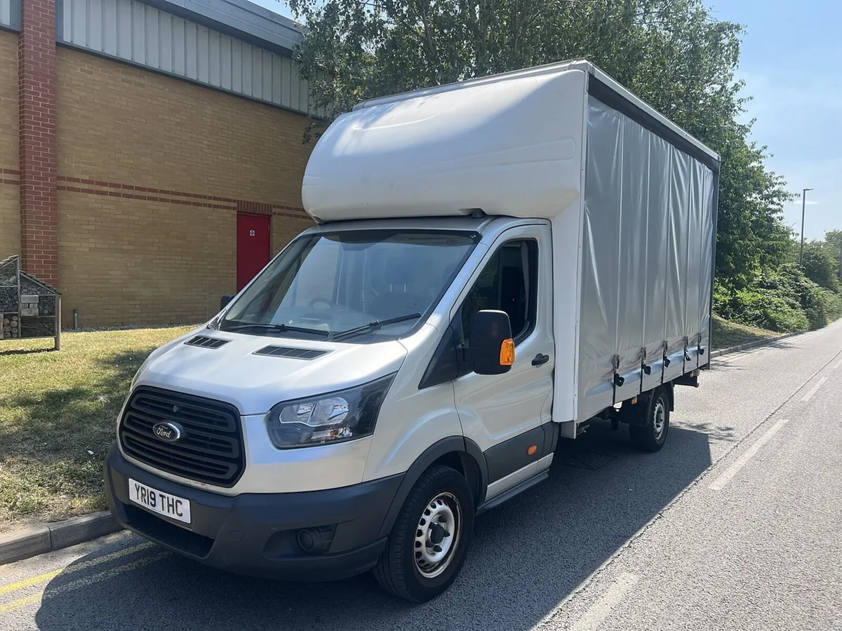 2019 Ford Transit CurtainSider Van - Image 1