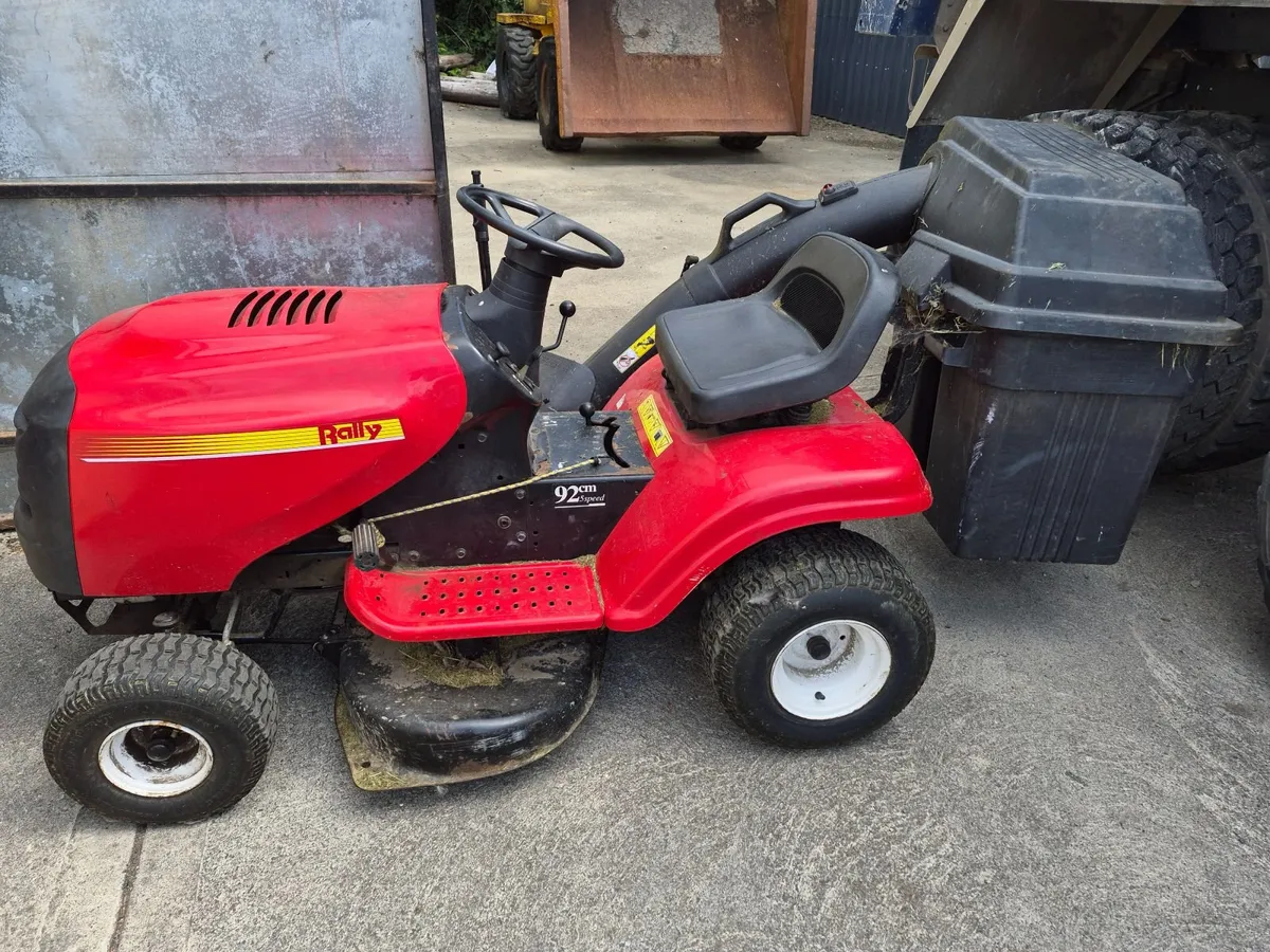 Rally Ride On Lawn Mower - Image 1