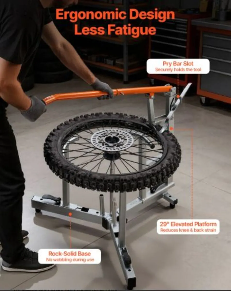 Dirt Bike and Dual Sport Tire Changer,Fits for 406 - Image 2