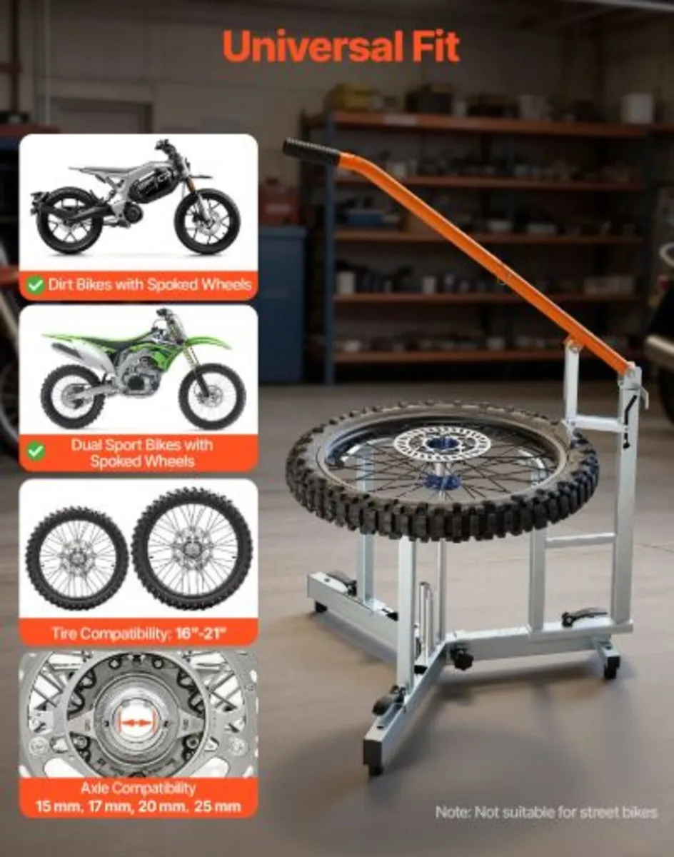 Dirt Bike and Dual Sport Tire Changer,Fits for 406 - Image 3