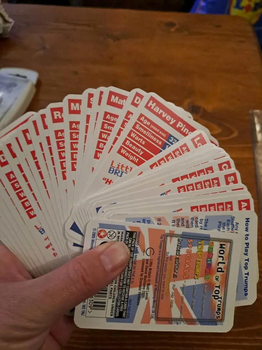 Little Britain Limited Edition Top Trumps – 2005 - Image 4
