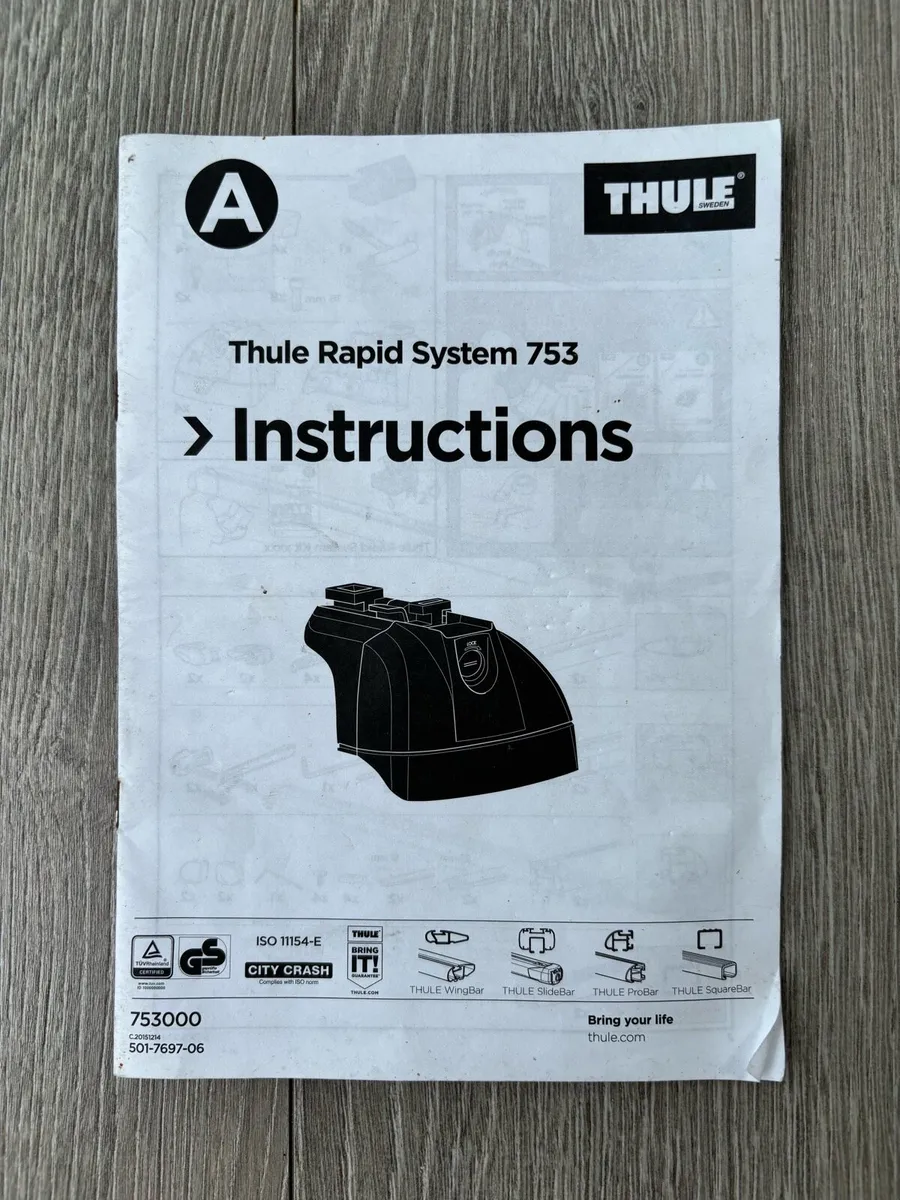 Thule Wingbar and Foot Pack - Image 3