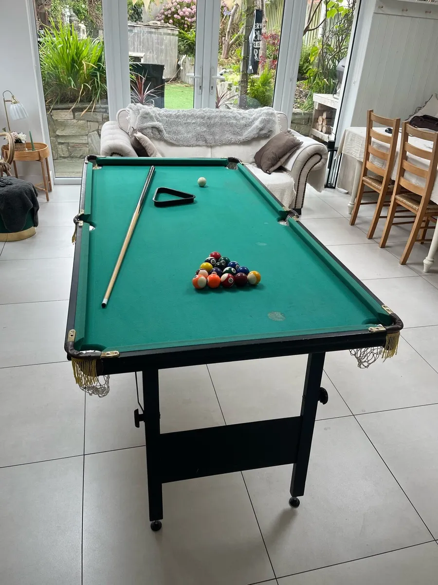 Pool Table 6’ x 3’ - Image 1