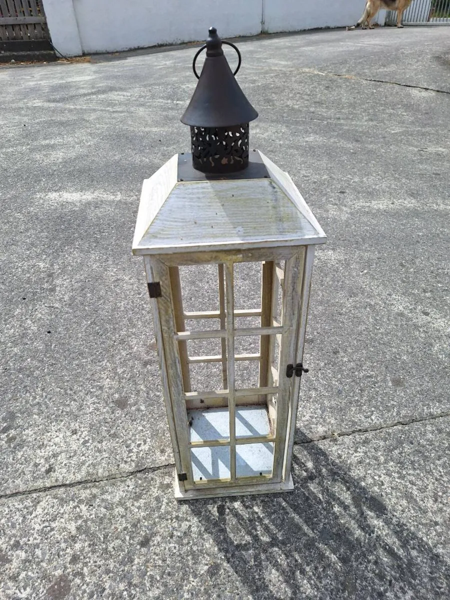 Large pillar candleholder - Image 1