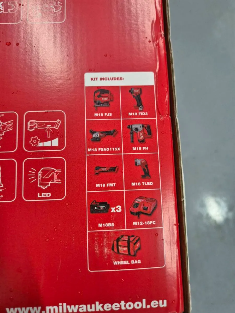 Milwaukee M18FPP6L3 Fuel 6 Piece Combi Kit - Image 2