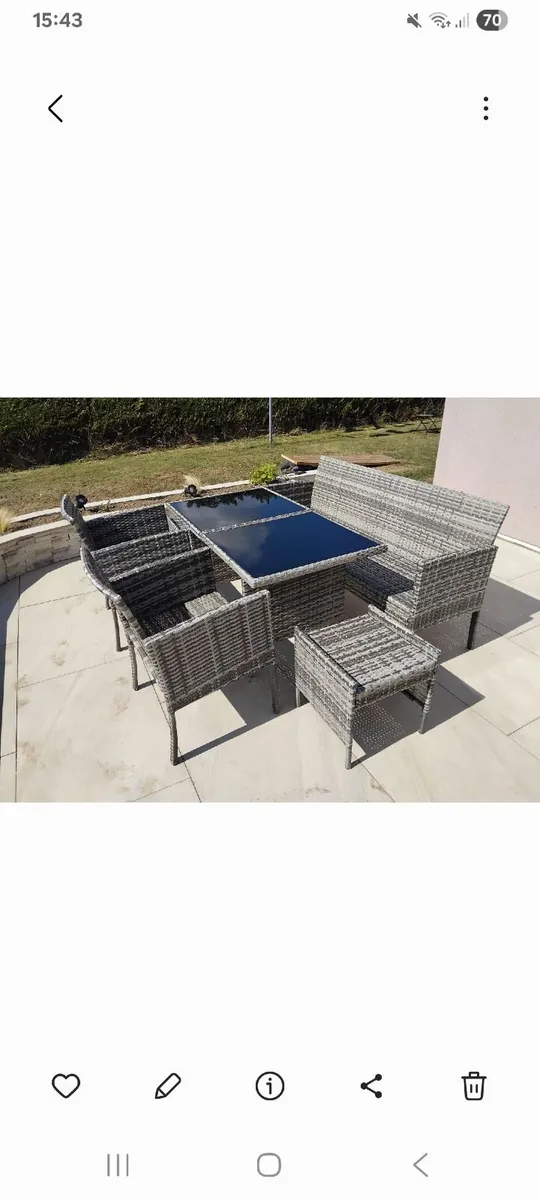 outdoor furniture - Image 1