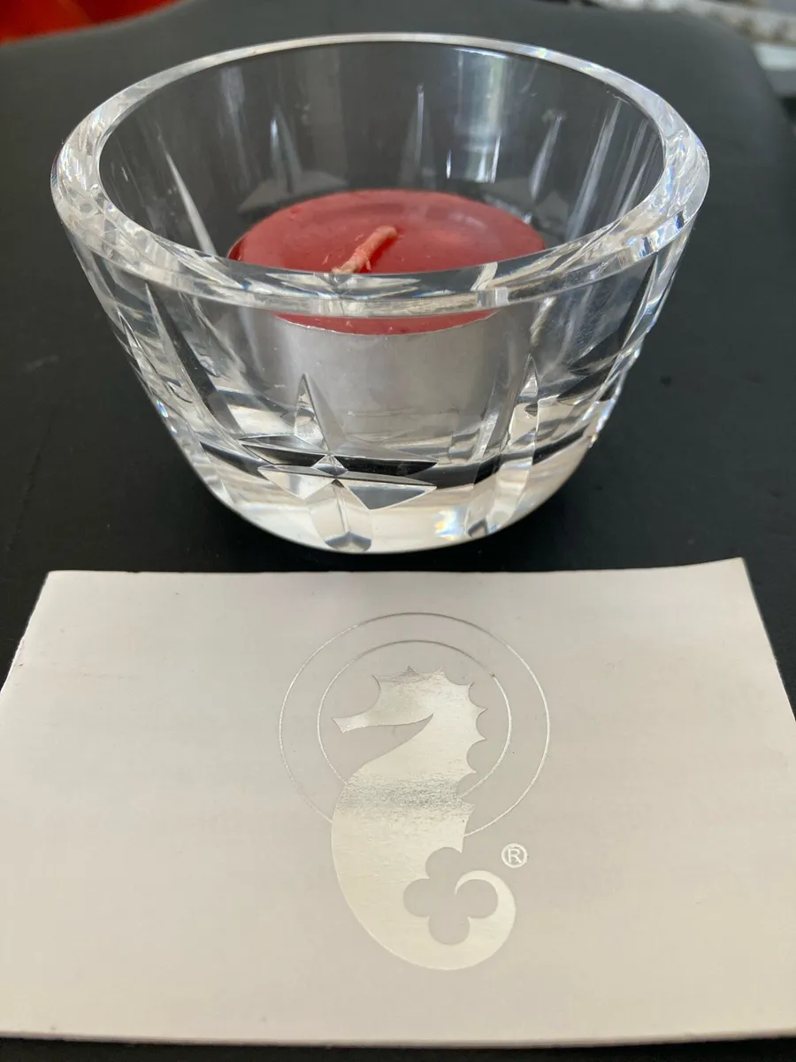 Waterford Crystal tea light holder - Image 2
