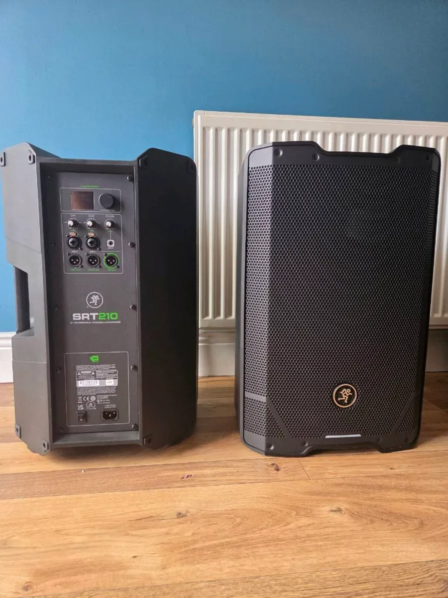 Speakers Active 10' Mackie SRT210 ×2 (like new) - Image 3