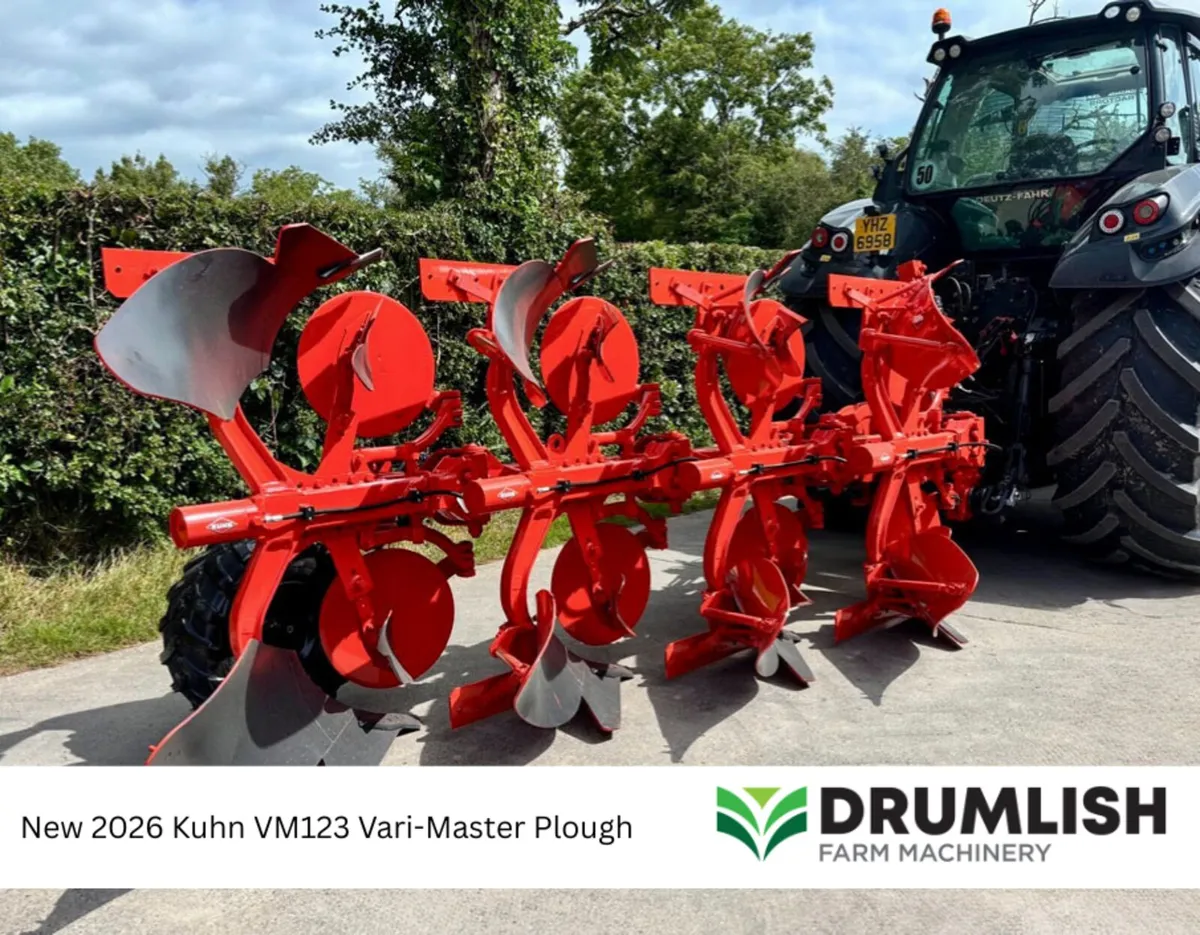 New 2026 Kuhn VM123 Vari-Master Plough (In-Stock) - Image 3