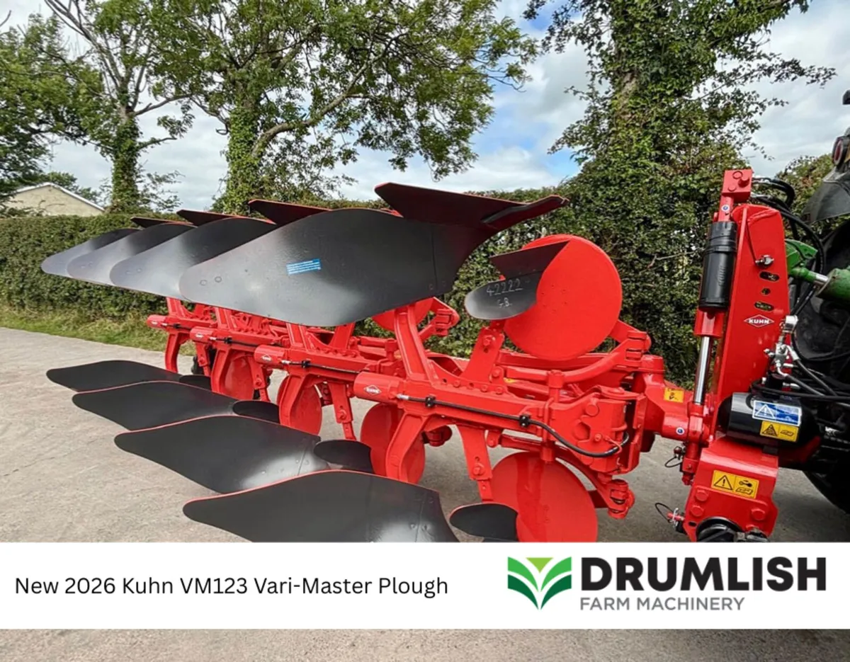 New 2026 Kuhn VM123 Vari-Master Plough (In-Stock) - Image 4