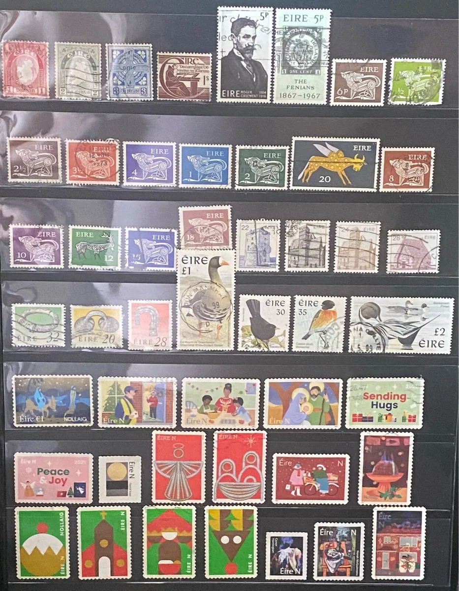 Ireland stamp lot - Image 1