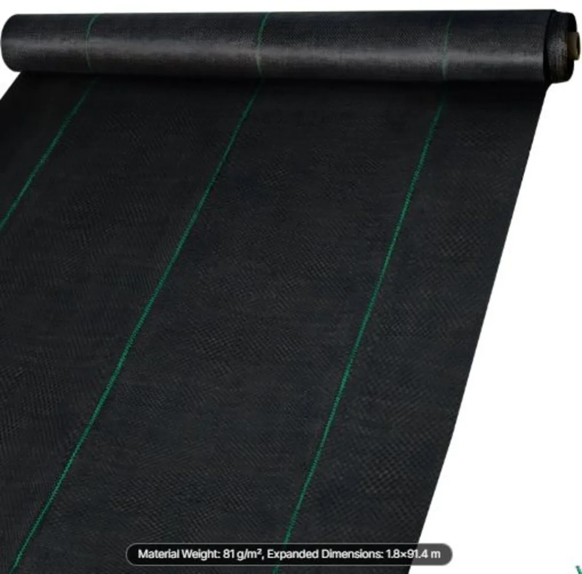 82.9 x 9144 cm Heavy Duty PP Woven Weed Barrier - Image 1