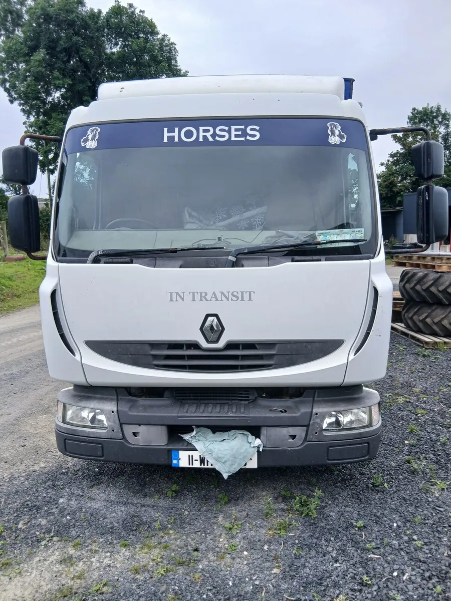 Renault 7.5ton horse truck..stalled for  5 - Image 1