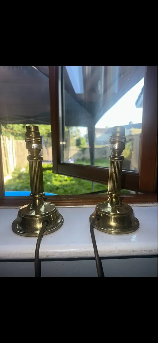 Brass Lamps - Image 1