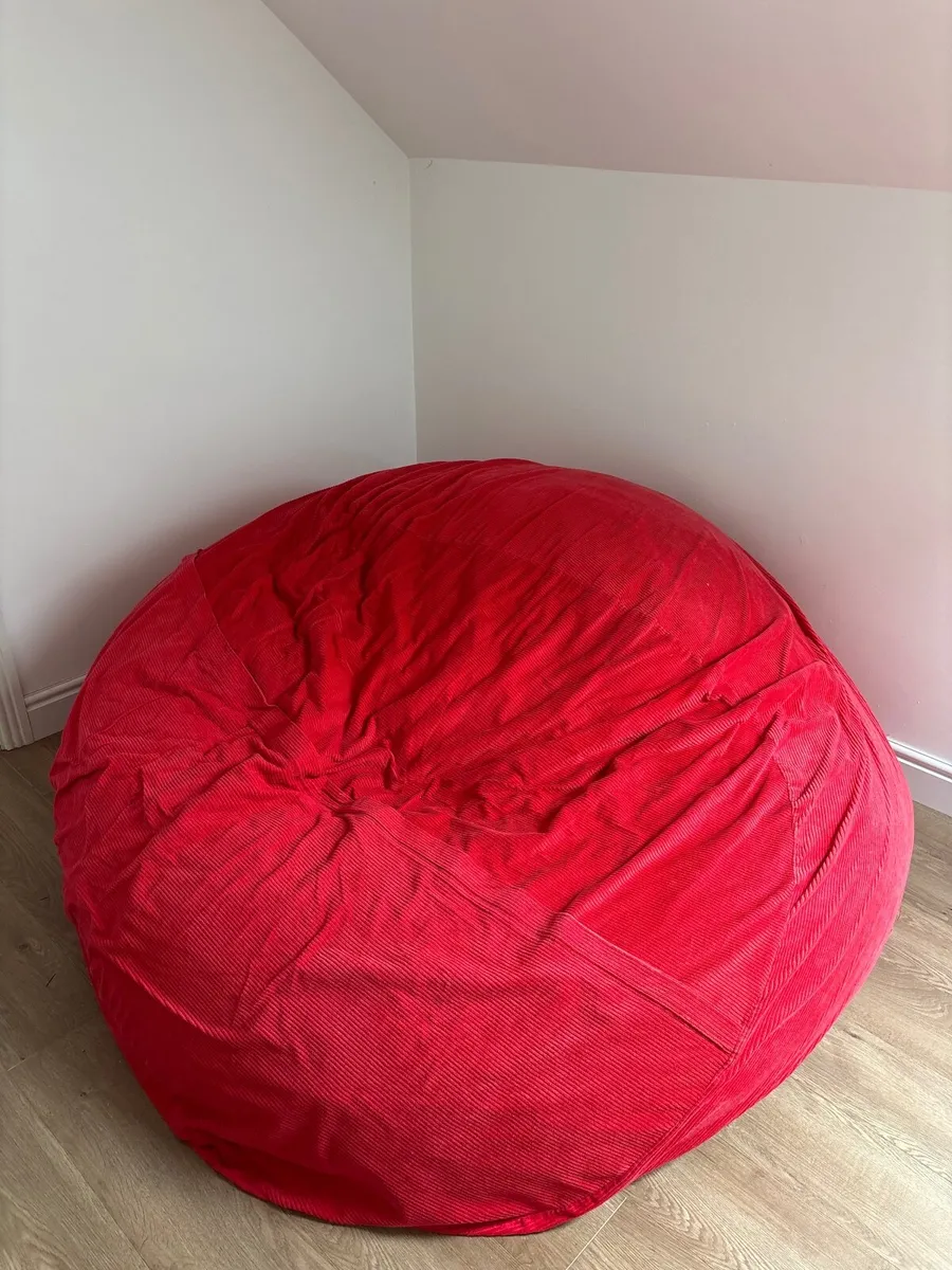 Ginormous Red Budda Beanbag - Image 1