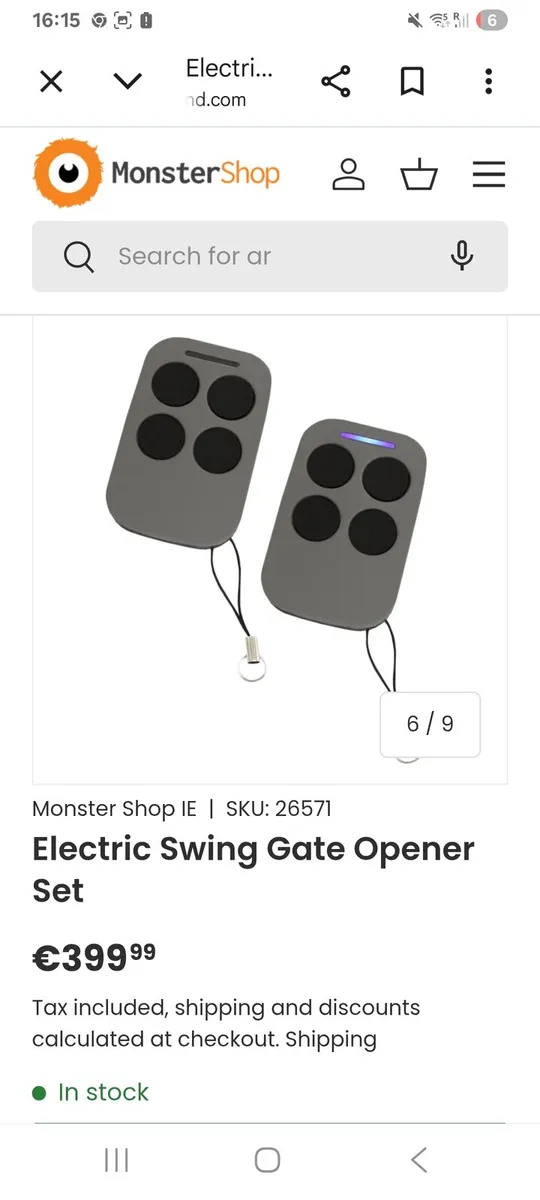 Electric Gate set , swing gate opener - Image 3
